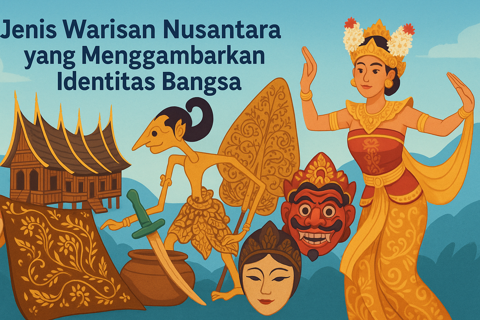 Jenis Warisan Nusantara Yang Menjadi Identitas Budaya Lokal Ceria