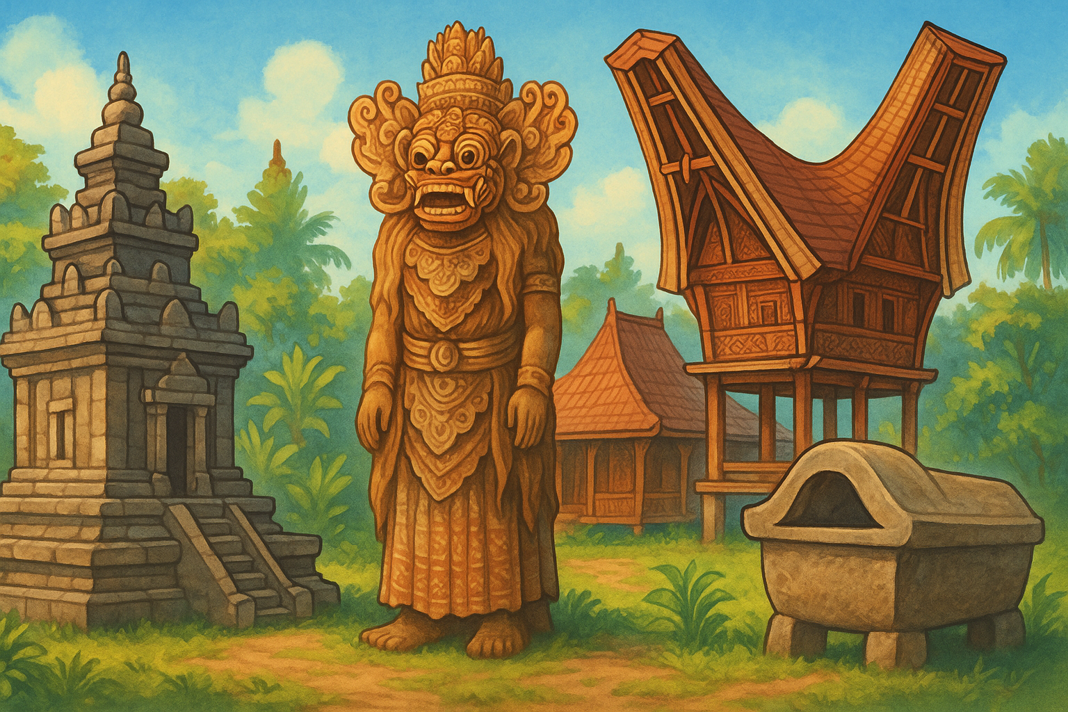 Keunikan Tipe Peninggalan Nusantara Dalam Budaya Tradisional